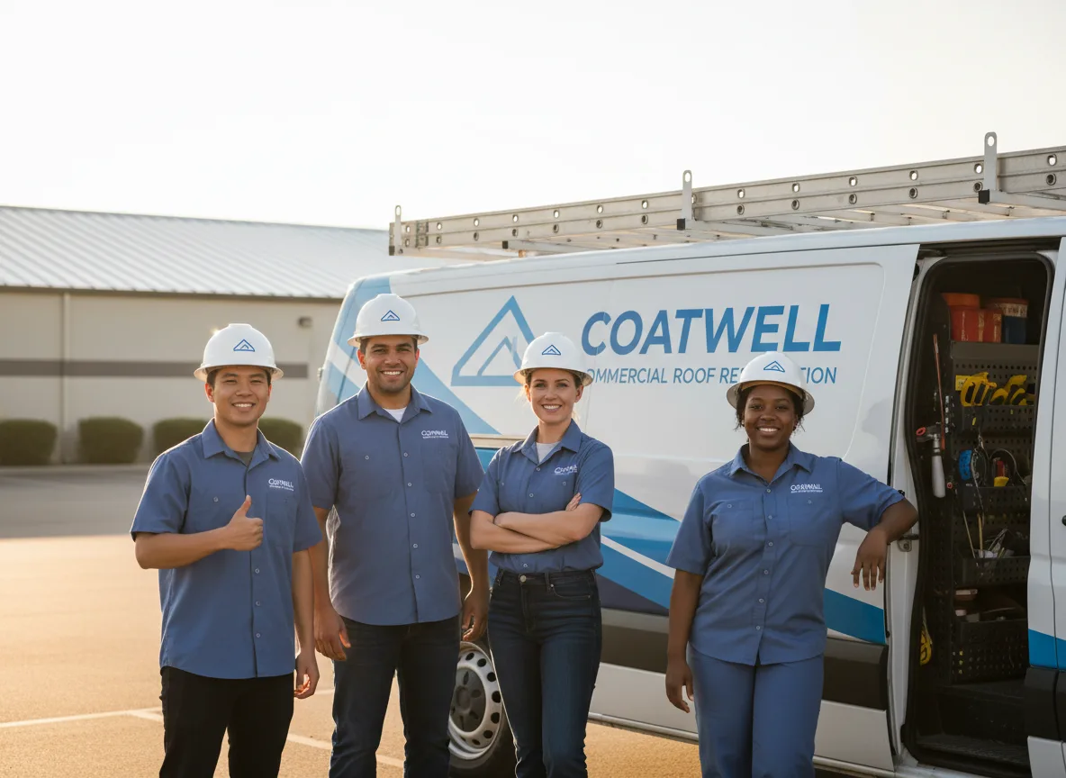 Commercial roof coating company in Christiana, PA